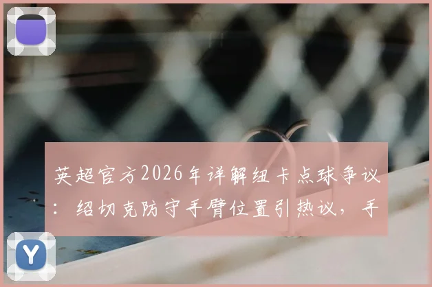 英超官方2026年详解纽卡点球争议：绍切克防守手臂位置引热议，手球规则界定与球迷观点碰撞